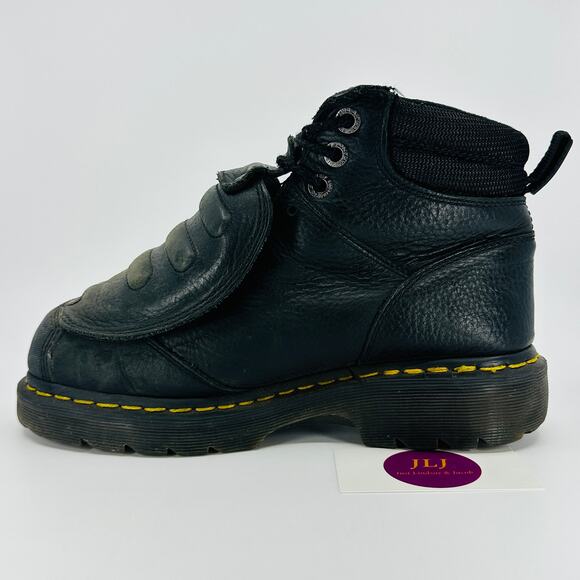 Dr. Martens Mens Ironbridge Met Guard Leather Steel Toe Safety Work Boots Size 8 - Picture 8 of 13